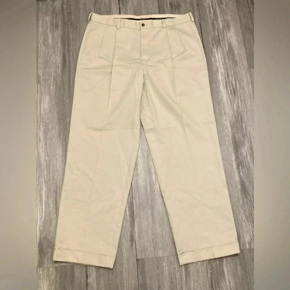 Brooks Brothers Pants Mens 36X30 Mid Rise Advantage Chino Elliot Cotton - Picture 1 of 8